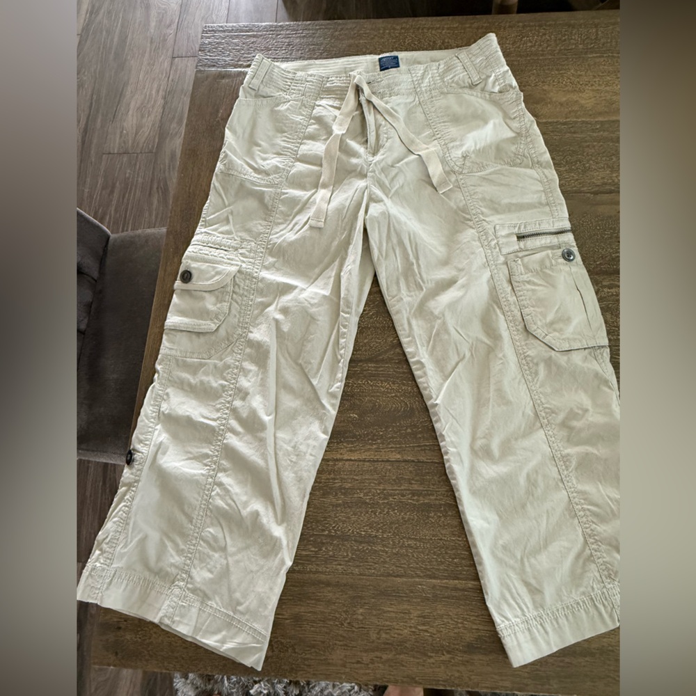 Jockey Cream Cropped Pants